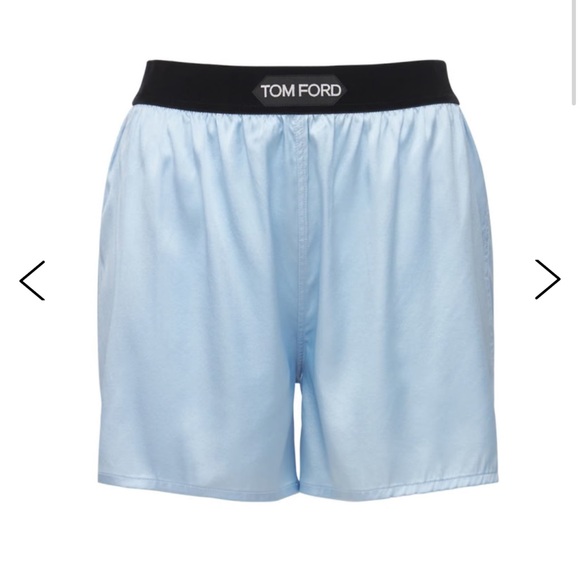 Tom Ford Pants - Tom Ford silk satin shorts